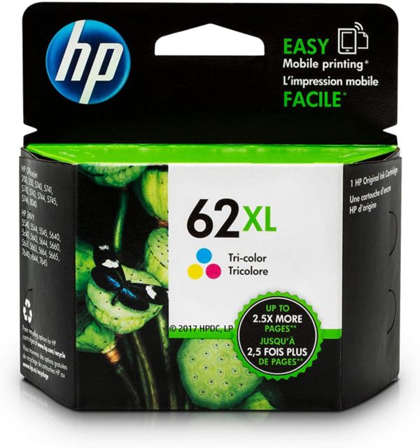 HP INK 62XL TRI-COLOR