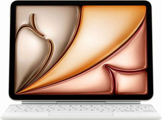 Apple Magic Keyboard for iPad Air 11-inch (M3) - US English - White - ONLINE ONLY
