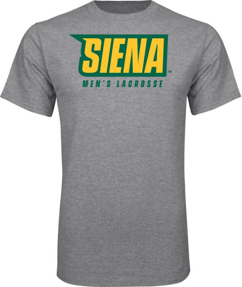 Siena T Shirt Siena Mens Lacrosse - ONLINE ONLY