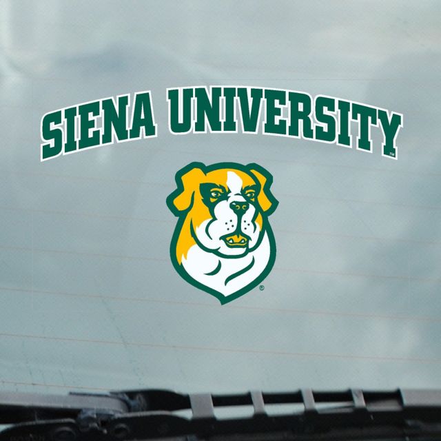 Siena University Saints Cling Decal
