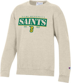 Siena University Saints Youth Crewneck Sweatshirt
