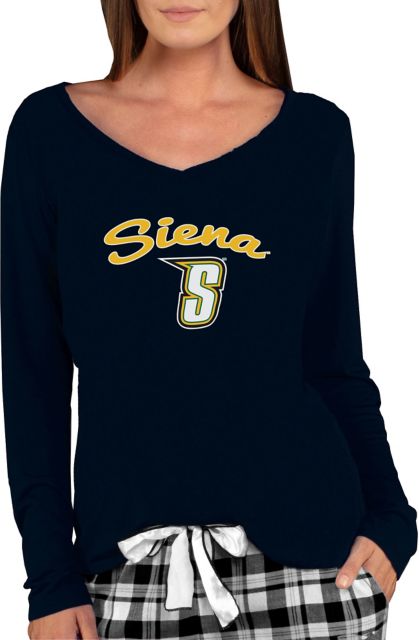 Siena University Women's Marathon Long Sleeve V-Neck T-Shirt - ONLINE ONLY
