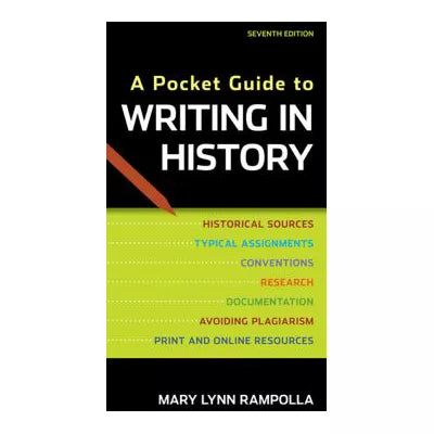 Pocket Guide to Writing in History